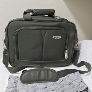 Delsey‎ Laptop Computer Messenger / Storage Bag Lightweight GREEN 16 X 12 X 7